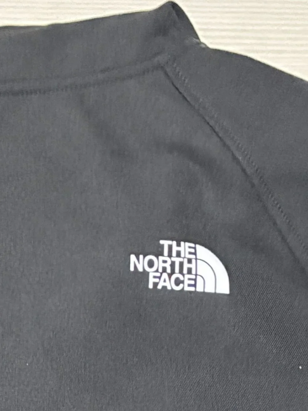 The North Face Barr Lake Soft Shell Jacket Large Grey ICC Corporate Logo Size L